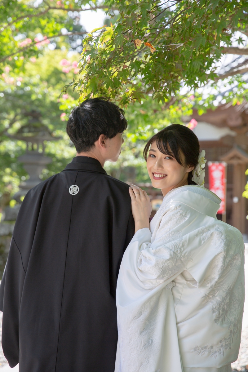 和装で新緑ロケーション＾＾