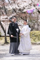 小諸懐古園で桜ロケーション