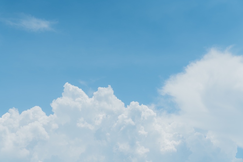 青空が素敵な1日