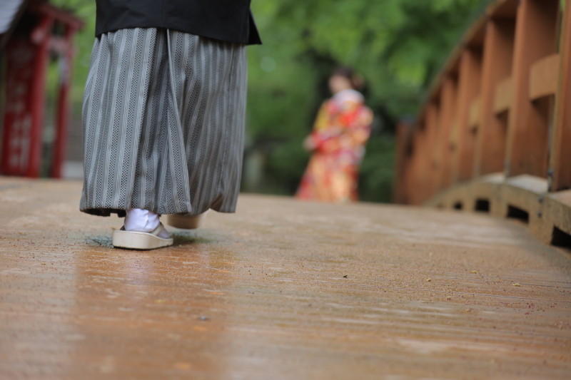 雨上がり撮影