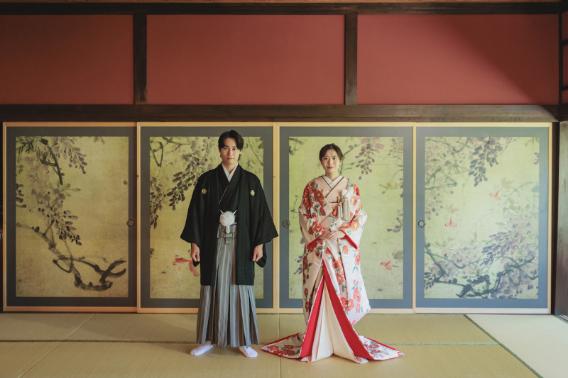 【色打掛2選】華やか派？やさしい派？花嫁印象の違いをご紹介。