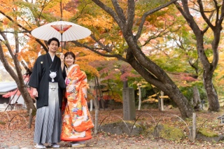 和装紅葉撮影【小諸懐古園】