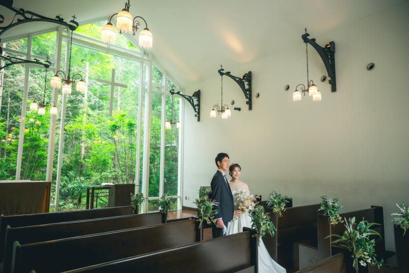 こんなカップルにおすすめ!軽井沢フォトウエディングのメリット