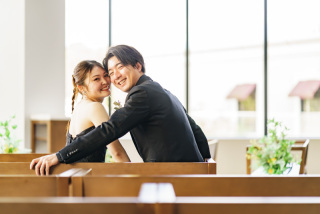 ナチュラルなチャペル＆ブラックドレス！