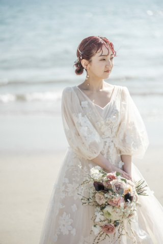 ＼海に映える！／カワイイふんわりドレス