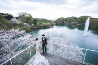 トベオーベルジュリゾート撮影提携開始♪満開の桜の木の下で