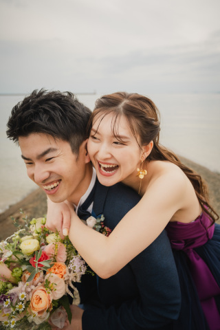 おふたりの自然なお姿を&hellip;♪