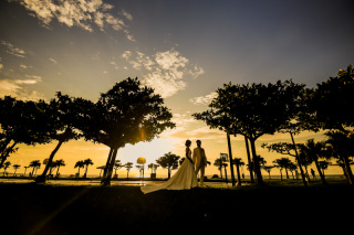 アラハビーチではサンセットがテッパンですよ♬