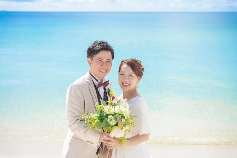 ドレス2着・ビーチ2ヵ所