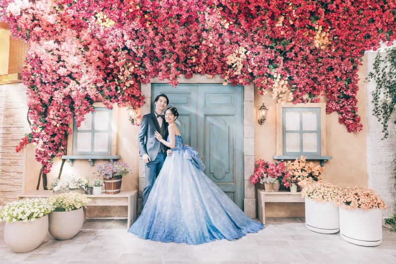 秋雨でも安心して撮影できるスタジオ♪