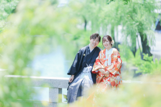 ふたり笑顔で♪