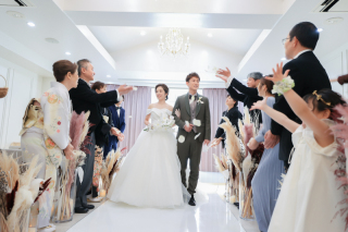 ご家族でのご結婚式もお任せください♩