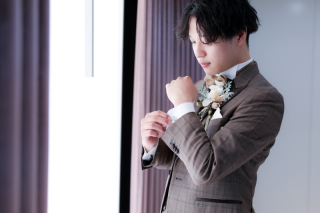 新郎様ソロショット☆