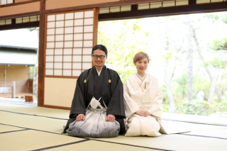 美観地区の中にある新渓園のお部屋の中で夏でも涼しく快適に撮影しませんか?