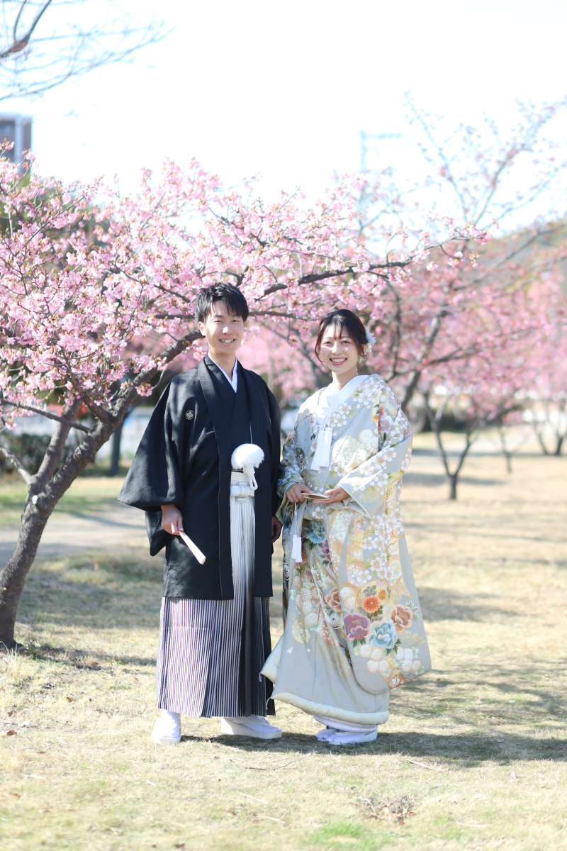 春は桜がきれいです♪