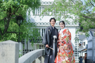 美観地区新緑ロケーション