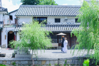 夏の美観地区ロケーション