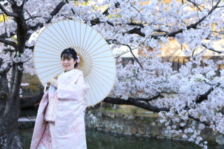 桜シーズンメイク♪