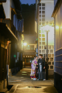 夜の幻想的な美観地区でナイト撮影をしませんか？