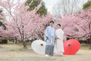 桜ロケーション撮影♩