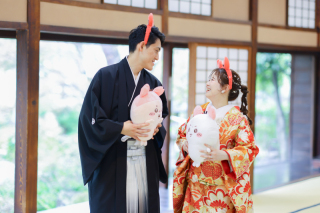 推しと一緒にウェディングフォト♡