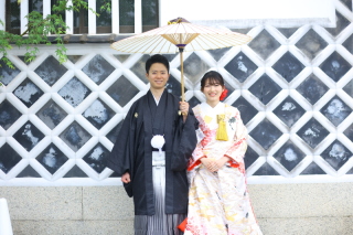 雨でも美観地区撮影が素敵です!