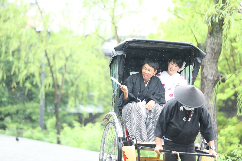 雨天でも安心ください