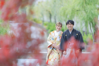 紅葉シーズンの美観地区♪