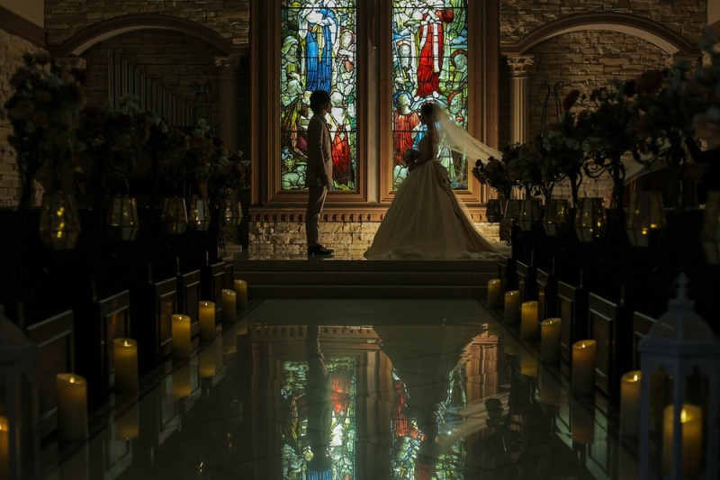 FLEURの魅力｜世界遺産「モン・サン＝ミッシェル」のチャペルでフォトW♡