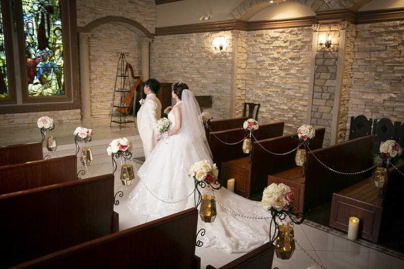 憧れのチャペルで☆彡