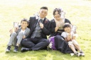 結婚10周年ファミリーショット①