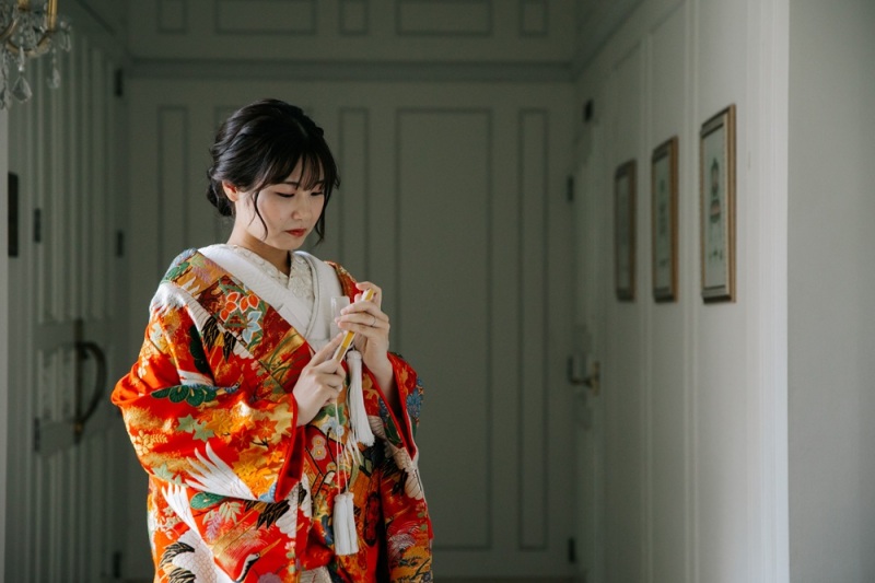 和装紹介|どんな色が好き?色打掛をカラー別にご紹介!