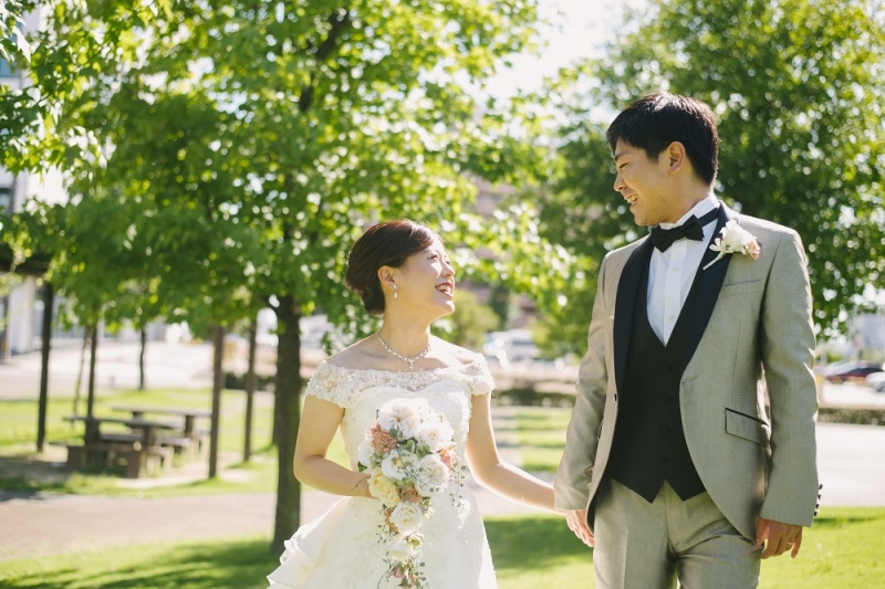 隣の公園でも♪