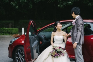 ピカピカの愛車でCM風撮影