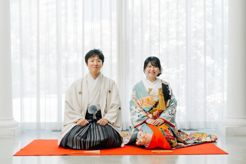 和装紹介|色打掛×紋付袴の組み合わせ例5選☆彡