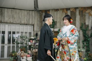 和装紹介|FLEURの色打掛