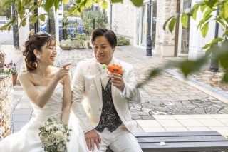 小物を使って…