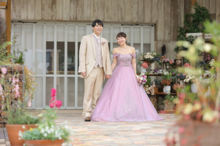 カラードレスPick Up|ふわっとプリンセス✷くすみピンク