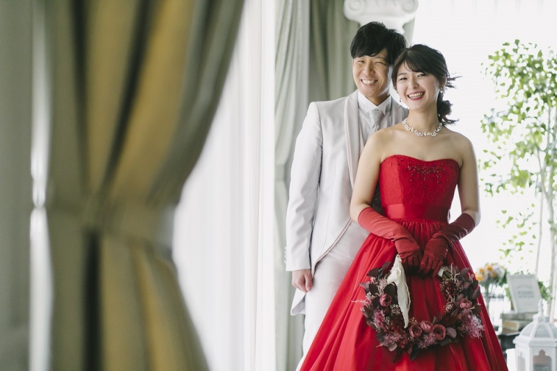 華やかなカラードレス♫