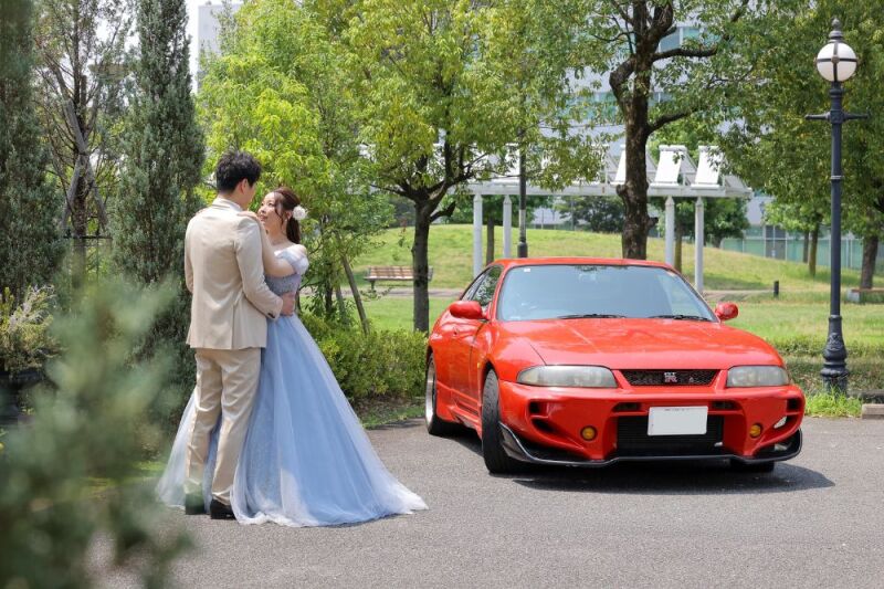 撮影アイデア♪｜車やバイクと一緒にフォトウェディングを楽しみませんか～？
