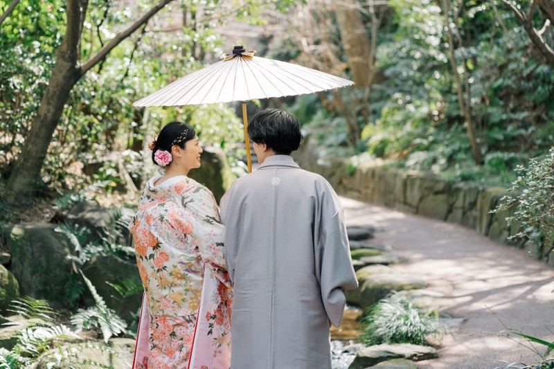 FLEURプラン紹介｜日本庭園でのロケフォト！～安城市丈山苑にて～