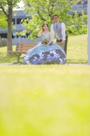 春らしいスタジオ撮影