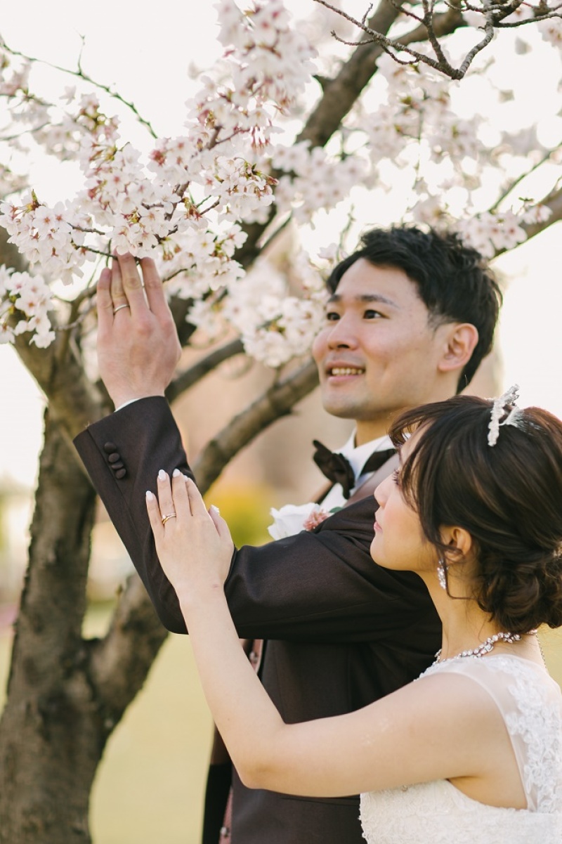 桜と一緒に…♡