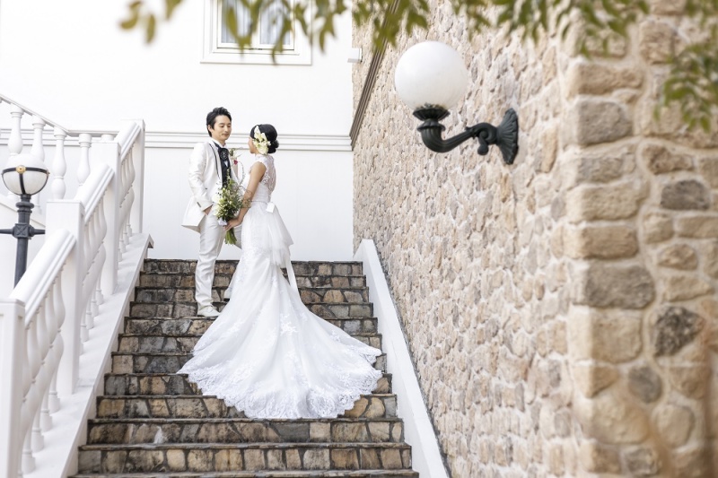 大きな階段で…☆