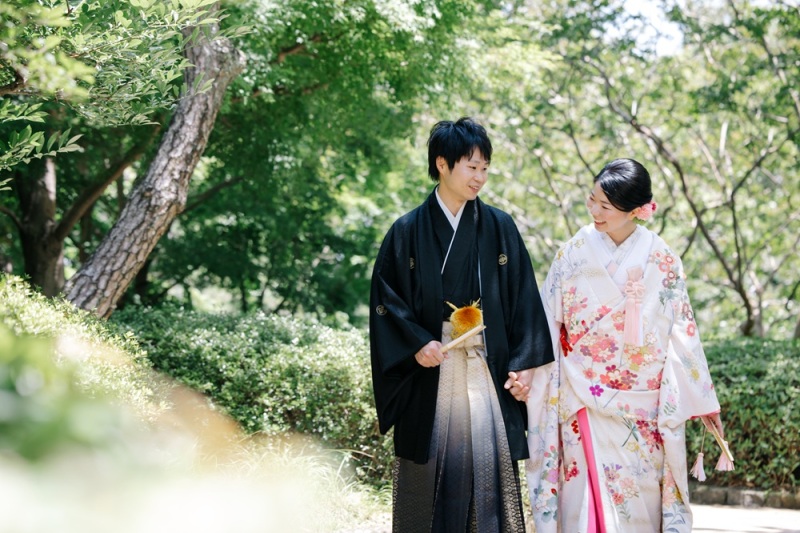 和装紹介|色打掛×紋付袴の組み合わせ例5選☆彡