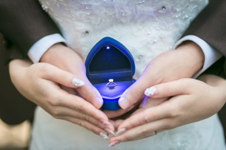 プロポーズの再現ショット！