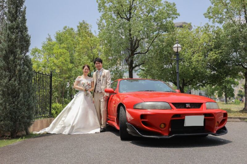 お客様レポート|ウェディングドレス&カラードレス◇スタジオ◇車