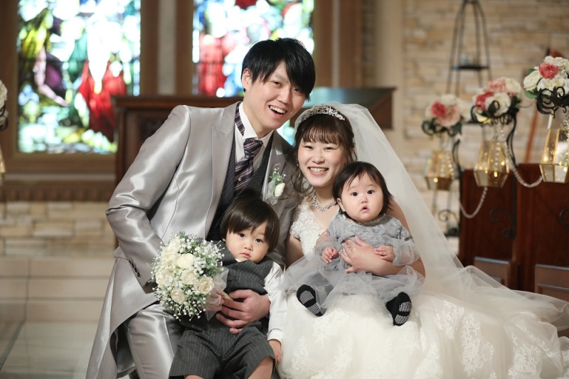 パパママ婚～お子様とチャペル撮影～