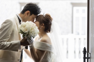 ブーケを使って♡