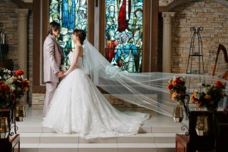 FLEURの魅力|チャペルの内観大公開!